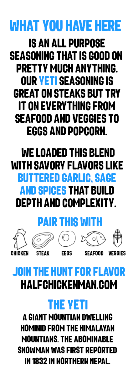 Yeti - Garlic Butter Seasoning