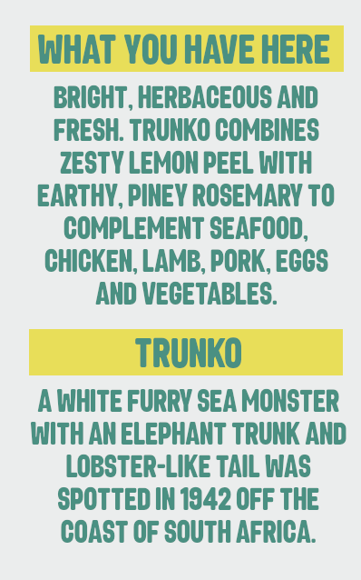 Trunko - Lemon Rosemary Sea Salt