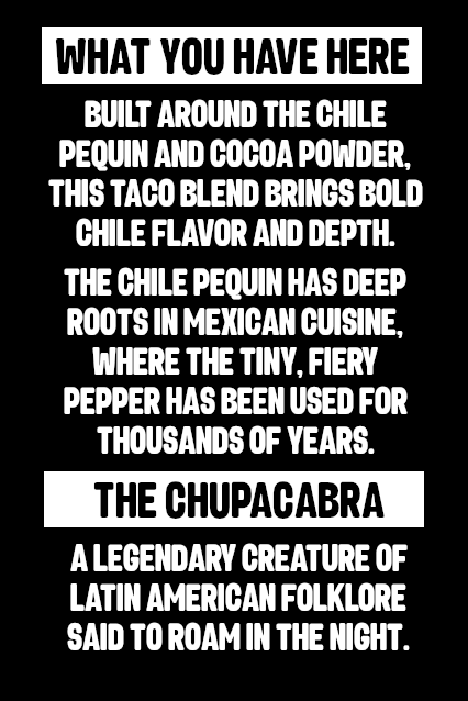 Chupacabra - Taco Blend